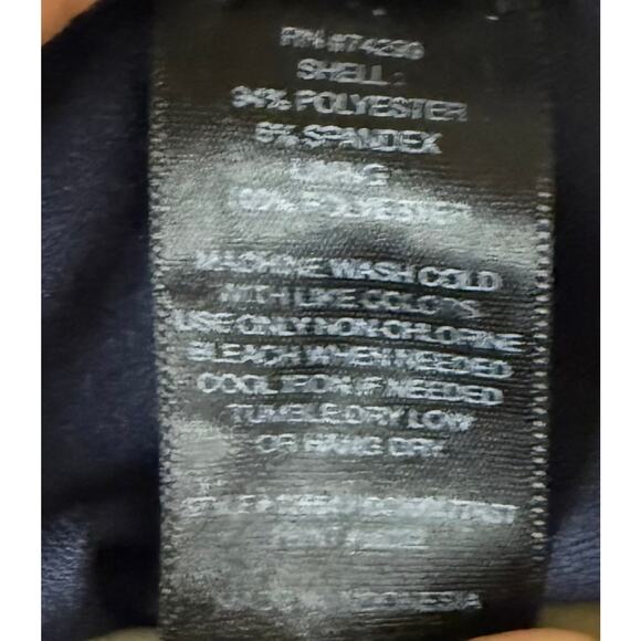 Enfocus Studio Black & White Dress with some Blue & Green in it Size 12 - Picture 7 of 7